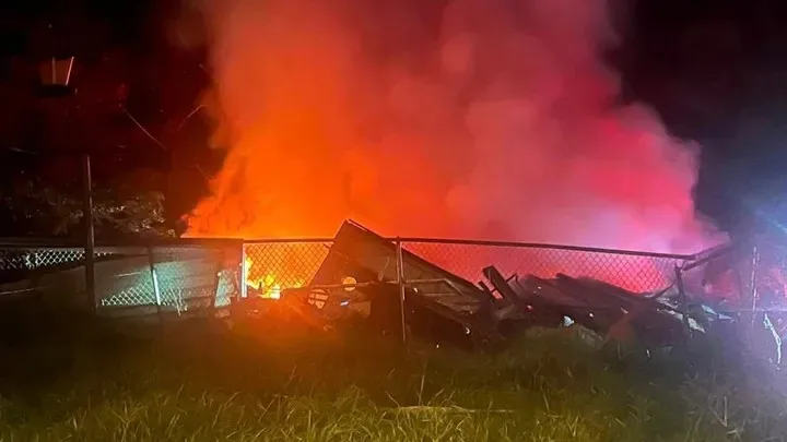 Victim recovering from house explosion in Monongah on Labor Day
